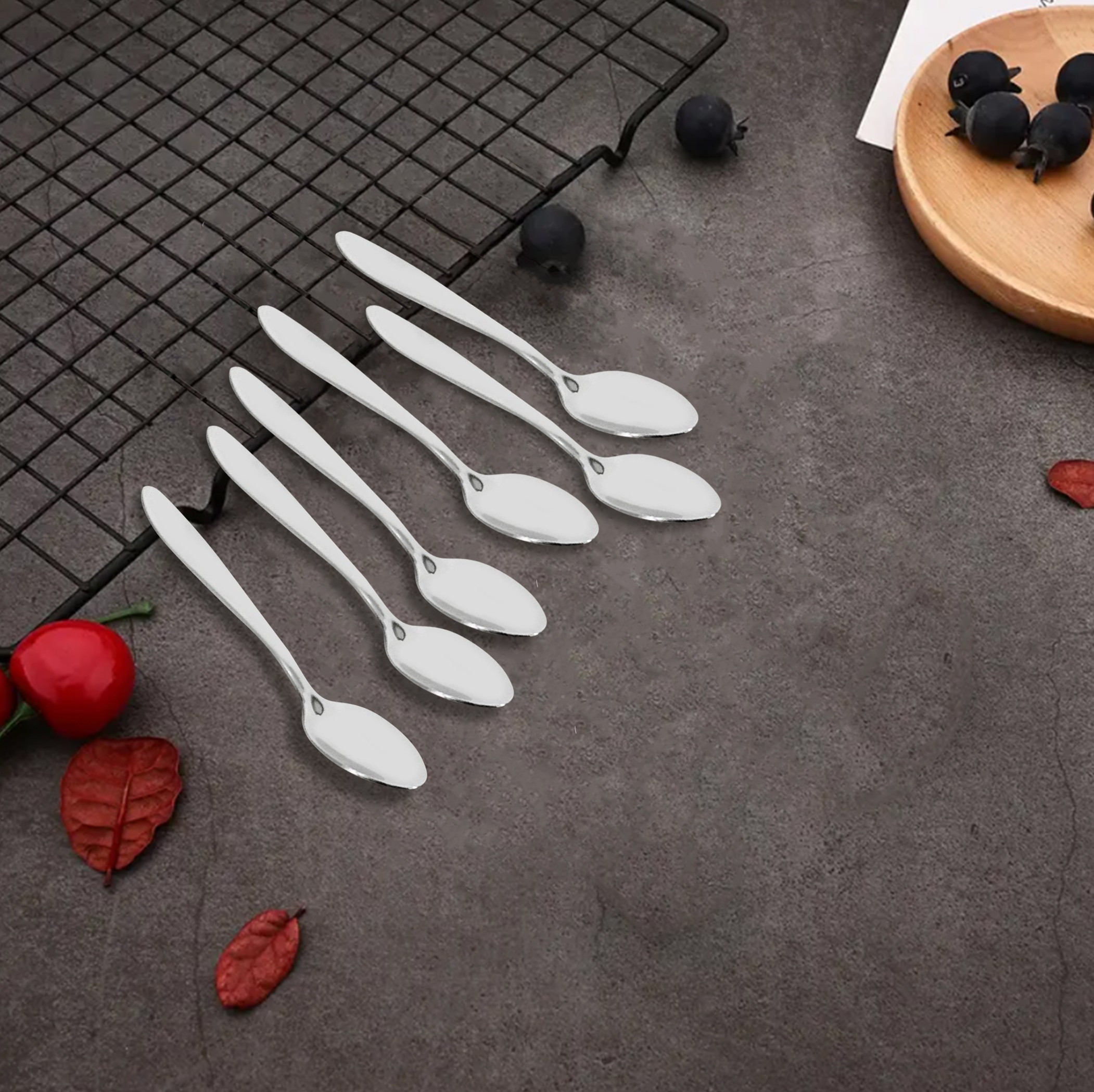 Luge te vogla caji Rounds 6 copë