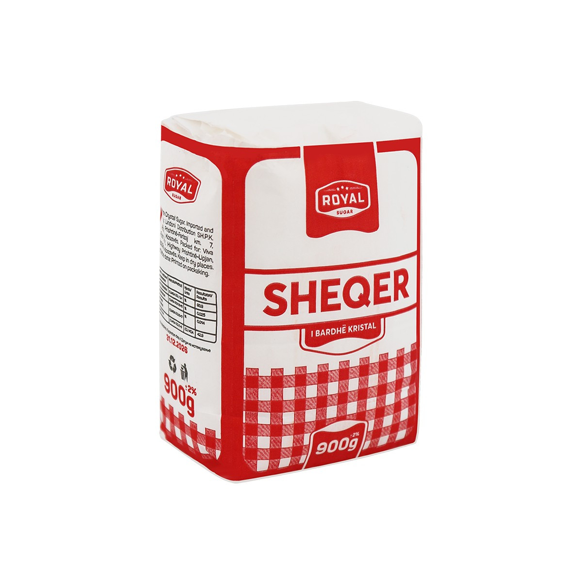 Sheqer Kristal Royal 900gr