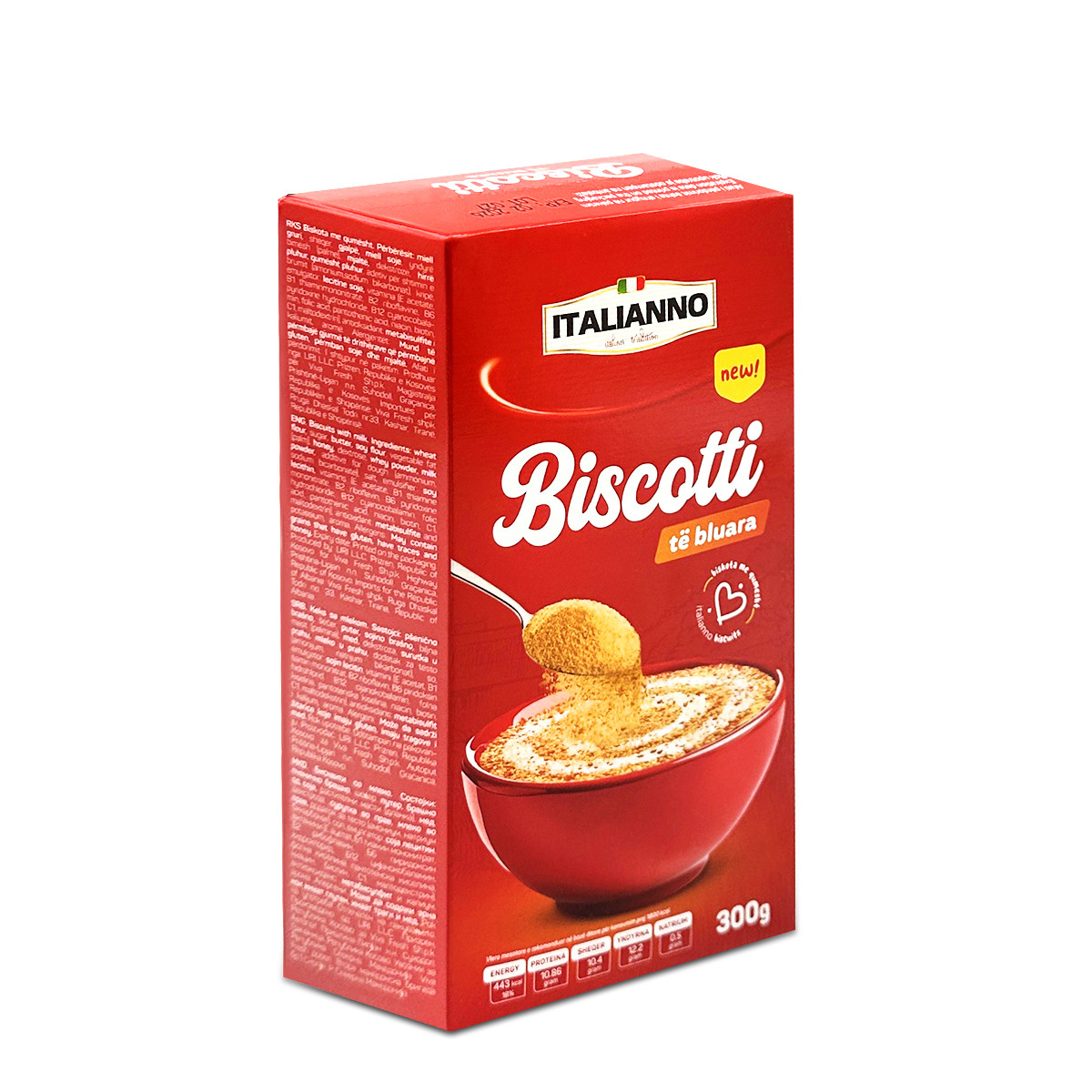 Biskota te bluara Italianno 300gr