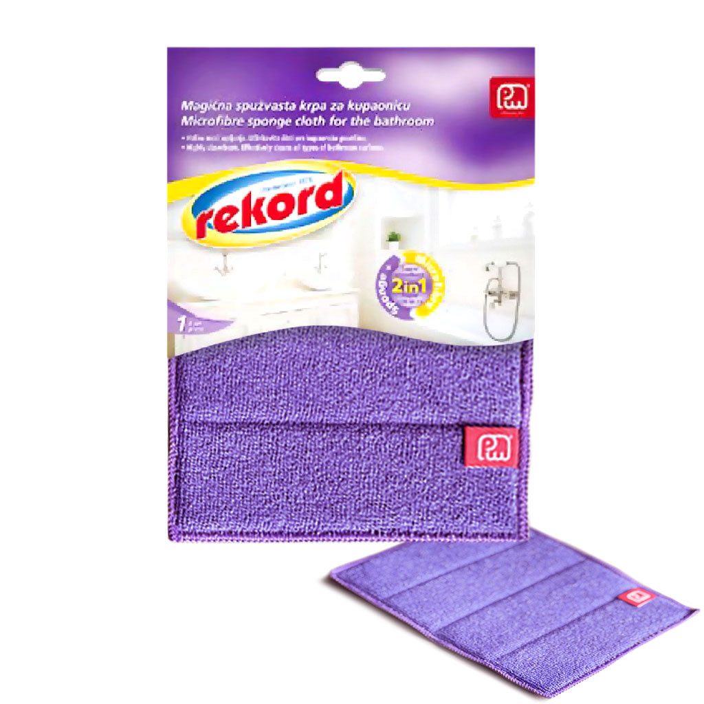 Lecke Mikrofiber sfungjer Rekord 17x23cm
