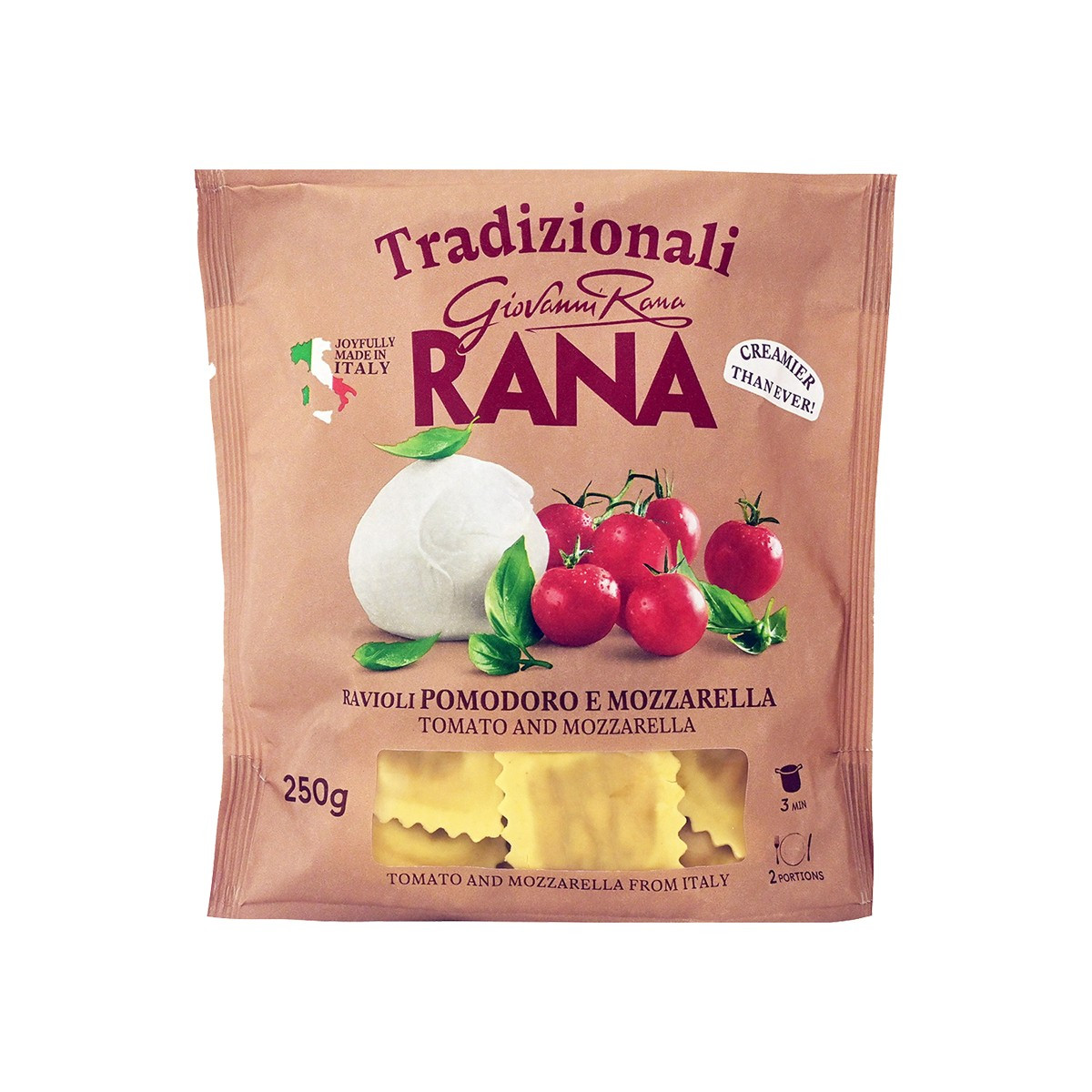 Ravioli domate&mozarella Rana 250gr