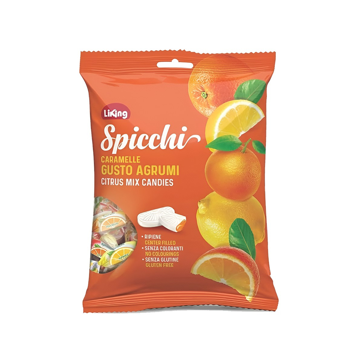 Bonbona me shije limoni Liking 150gr