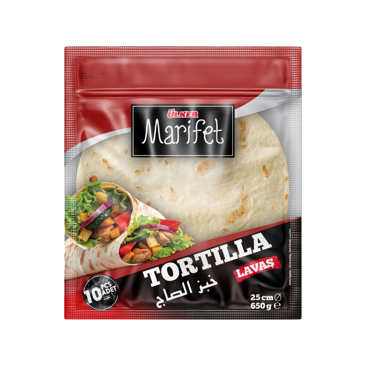 Pete Tortilla Ulker 6,25cm,390gr