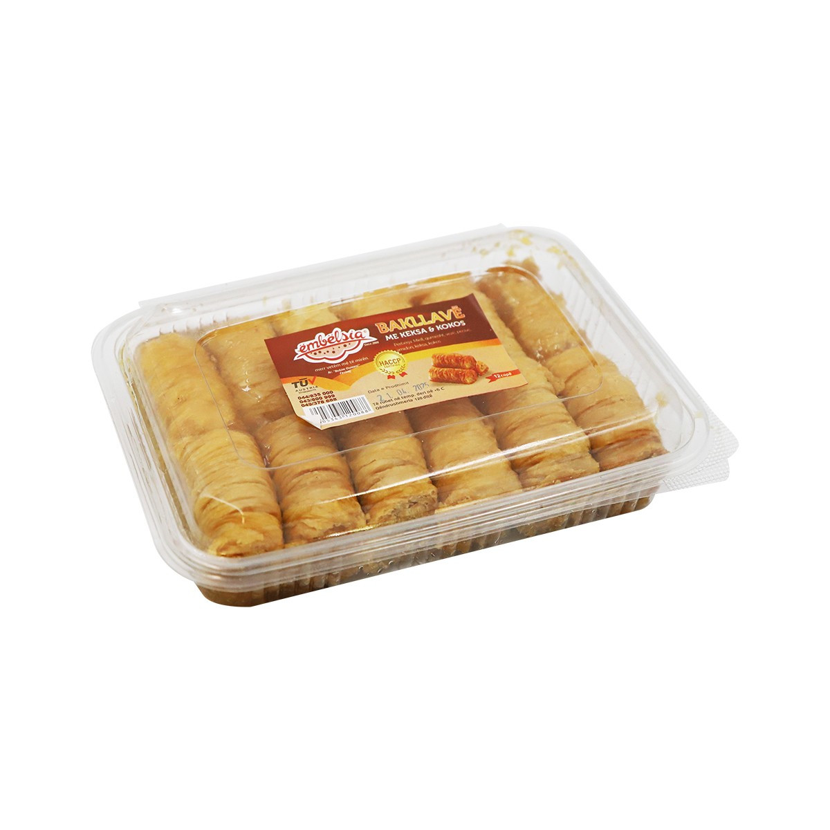 Bakllavë me keks&kokos Ëmbëlsia 600gr