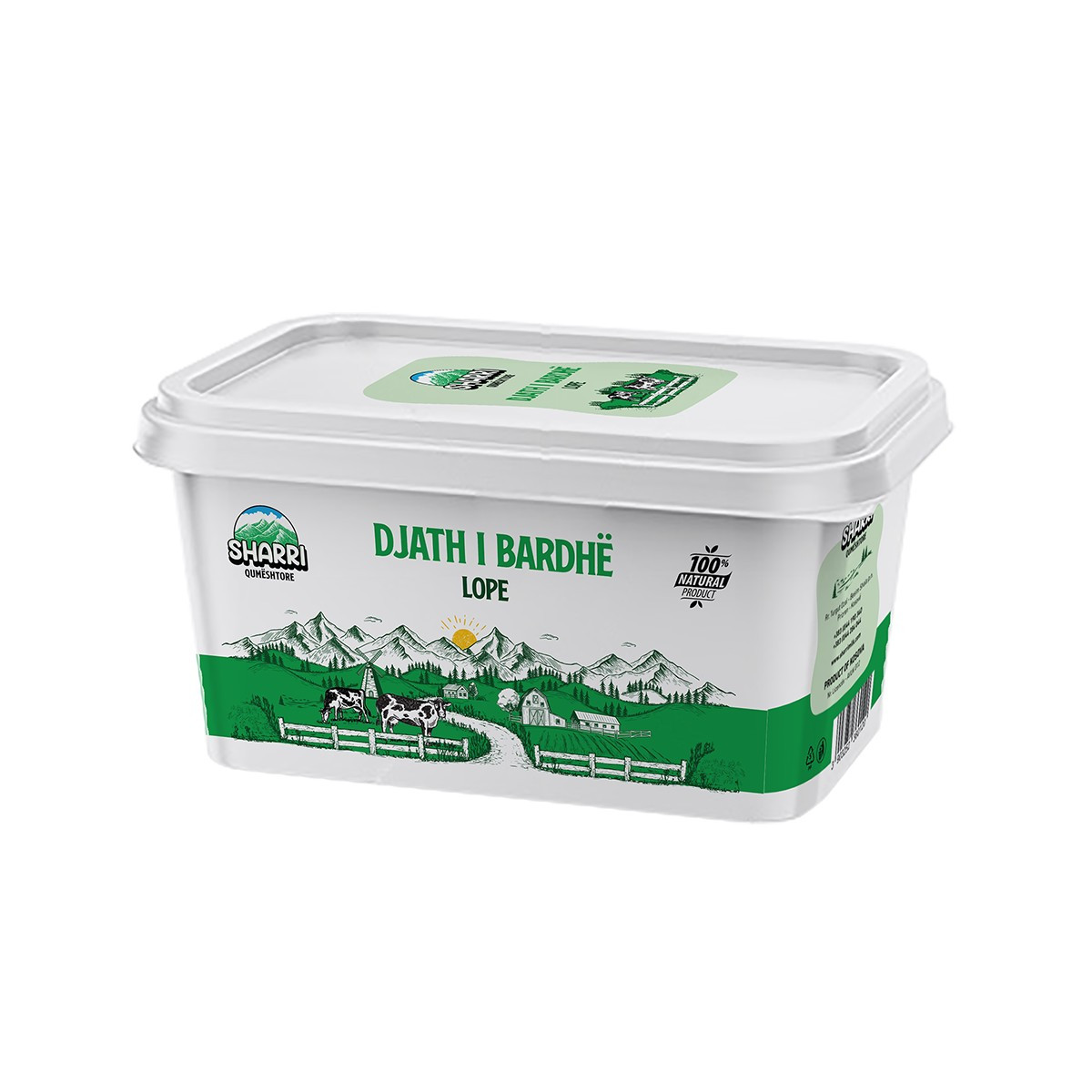 Djath i bardhë Bio Sharri 800Gr