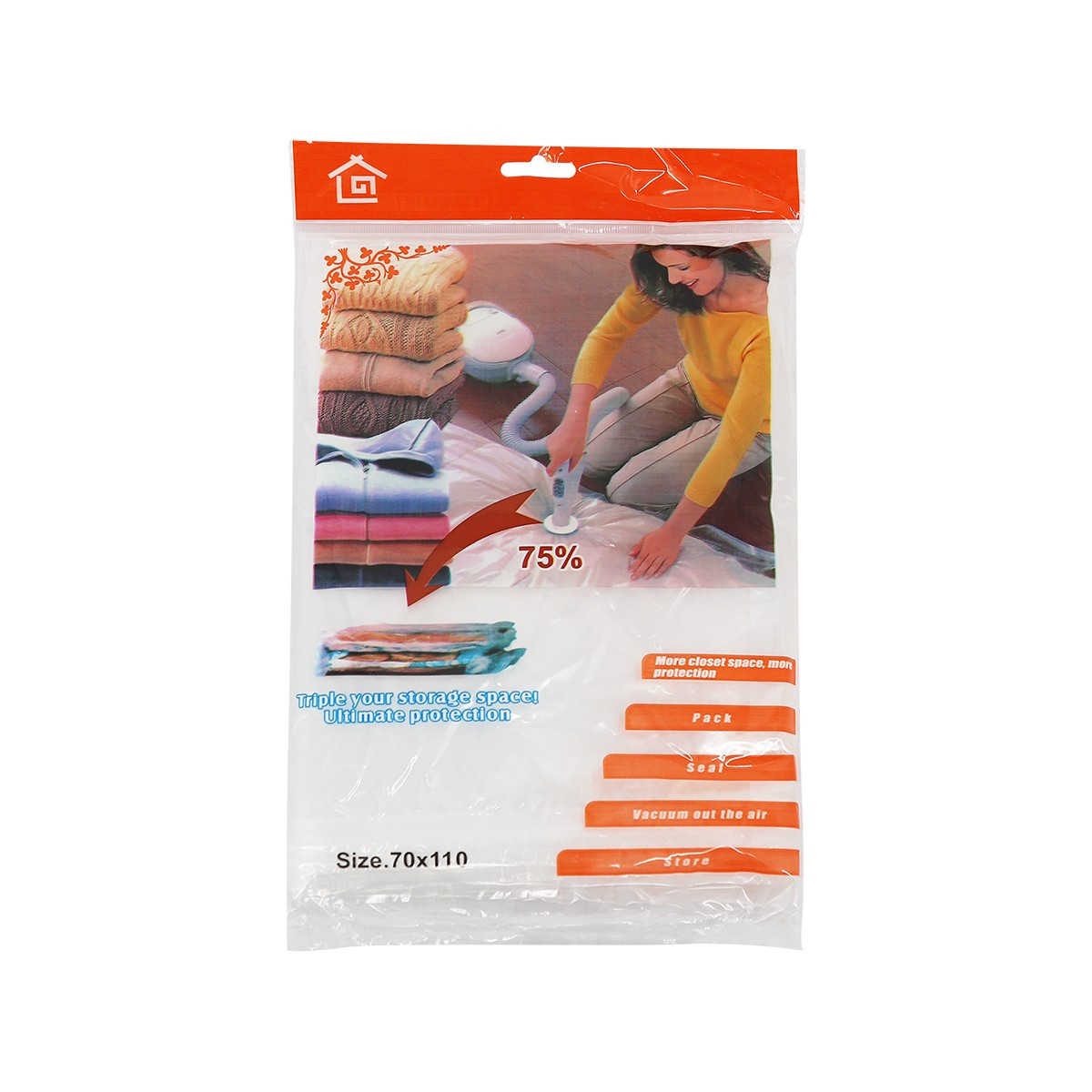 Qese me vakum 70x110cm K. H61-10