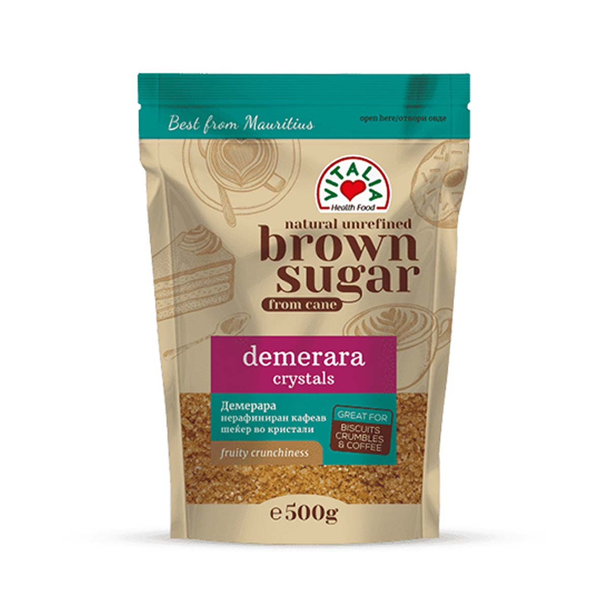 Sheqer i kafte Vitalia 500gr