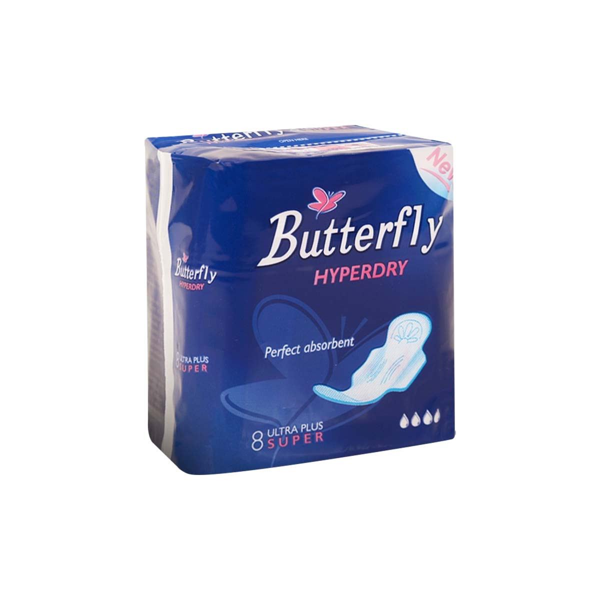 Vata higjienike Butterfly hyperdry  8cop