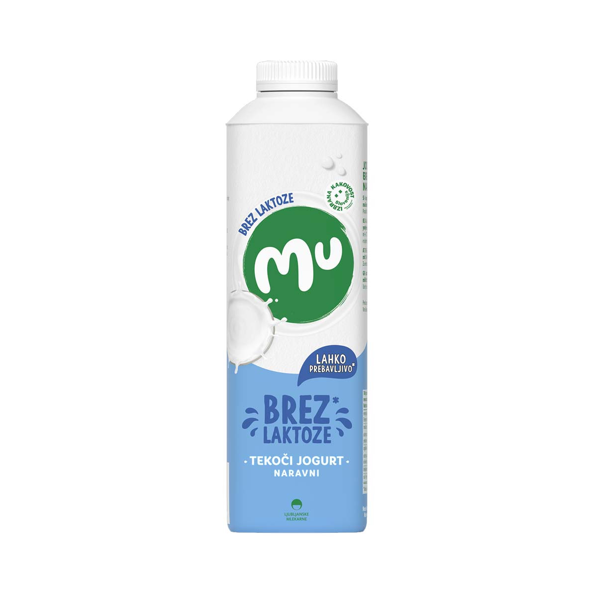 Jogurt pa laktoze MU 1.6% 1L
