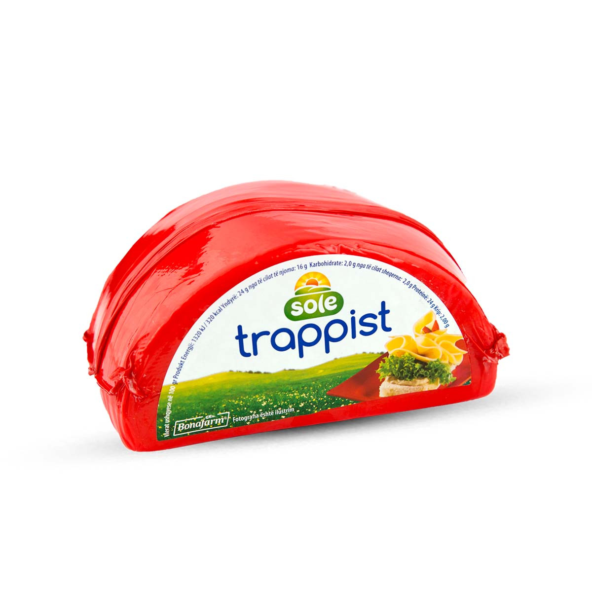 Kaqkavall Trapista Sole 1/2kg plu 36