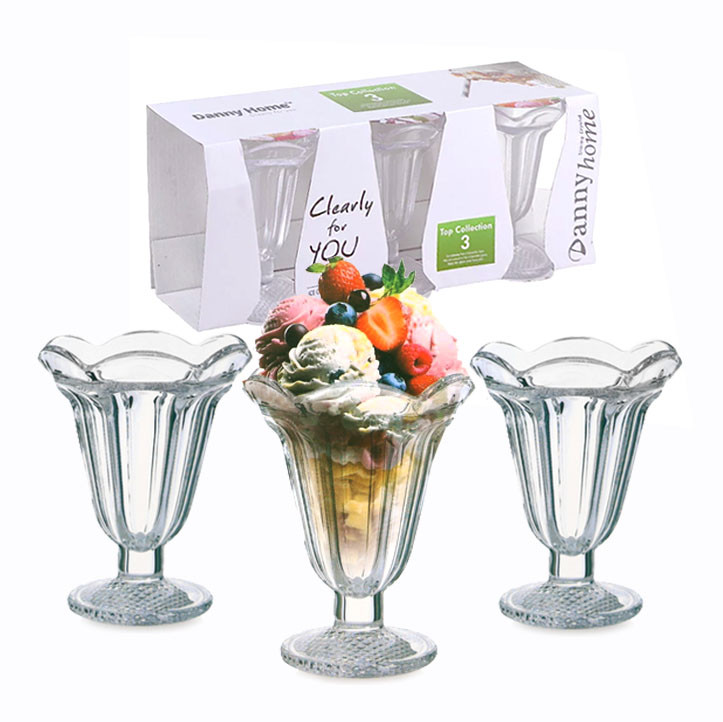 Kupe per akullore 3 copë