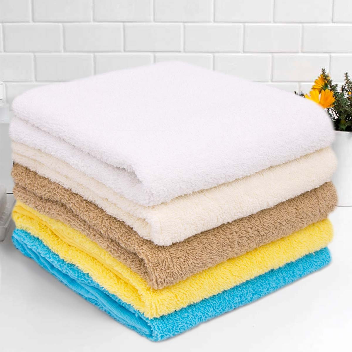 Peshqir 50x90cm Bardhe 170gr