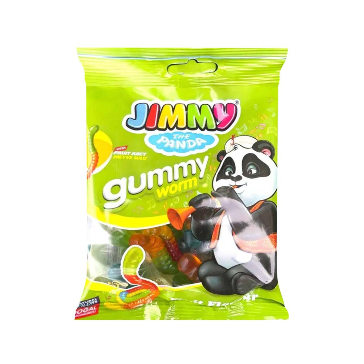 Bonbona gome sour me fruta Jimmy 80gr