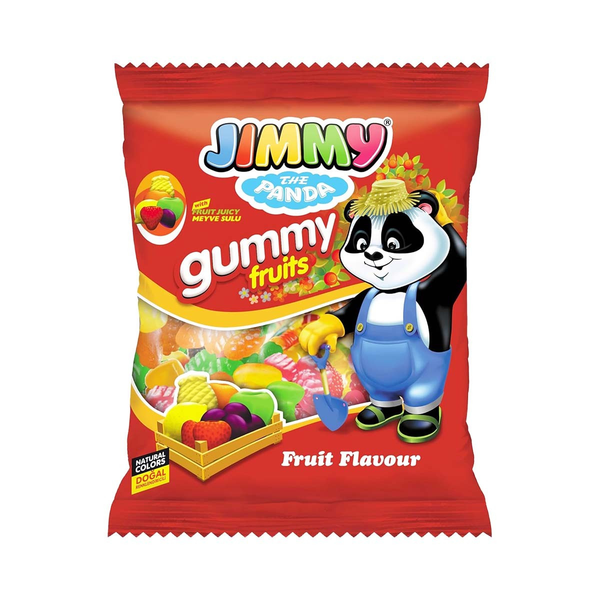 Bonbona gome mix frutash Jimmy 80gr