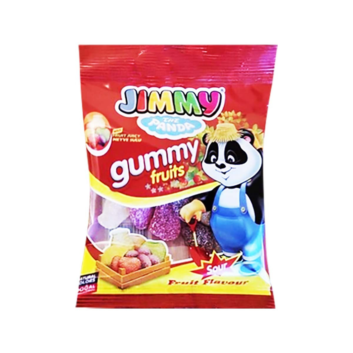 Bonbona gome sour mix frutash Jimmy 80gr