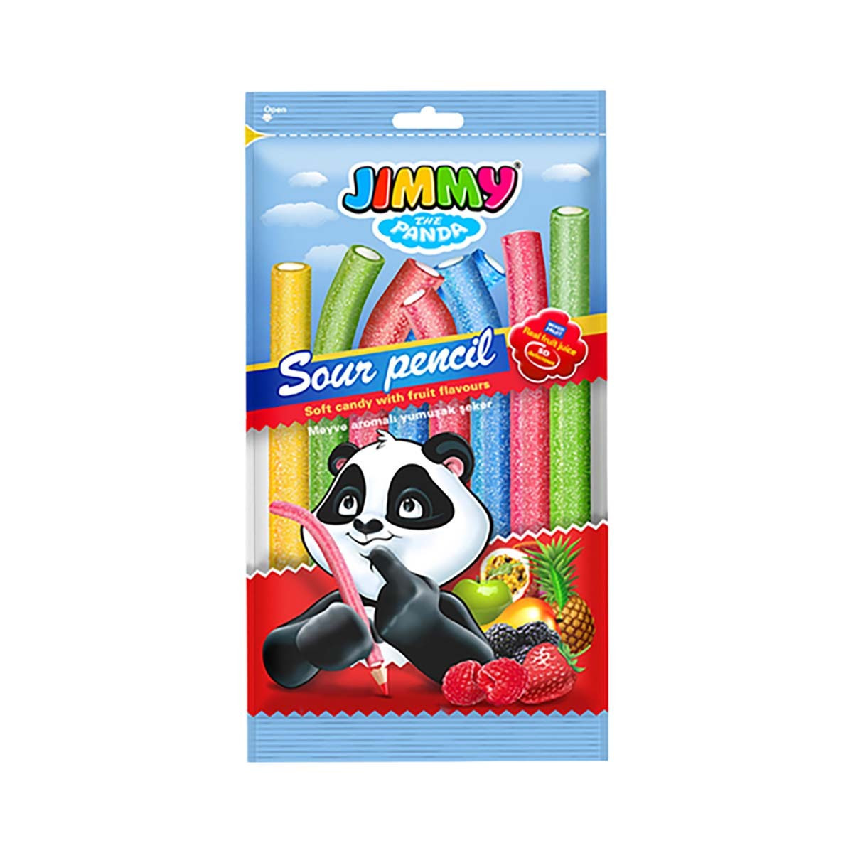Bonbona gome sour pencil Jimmy 75gr