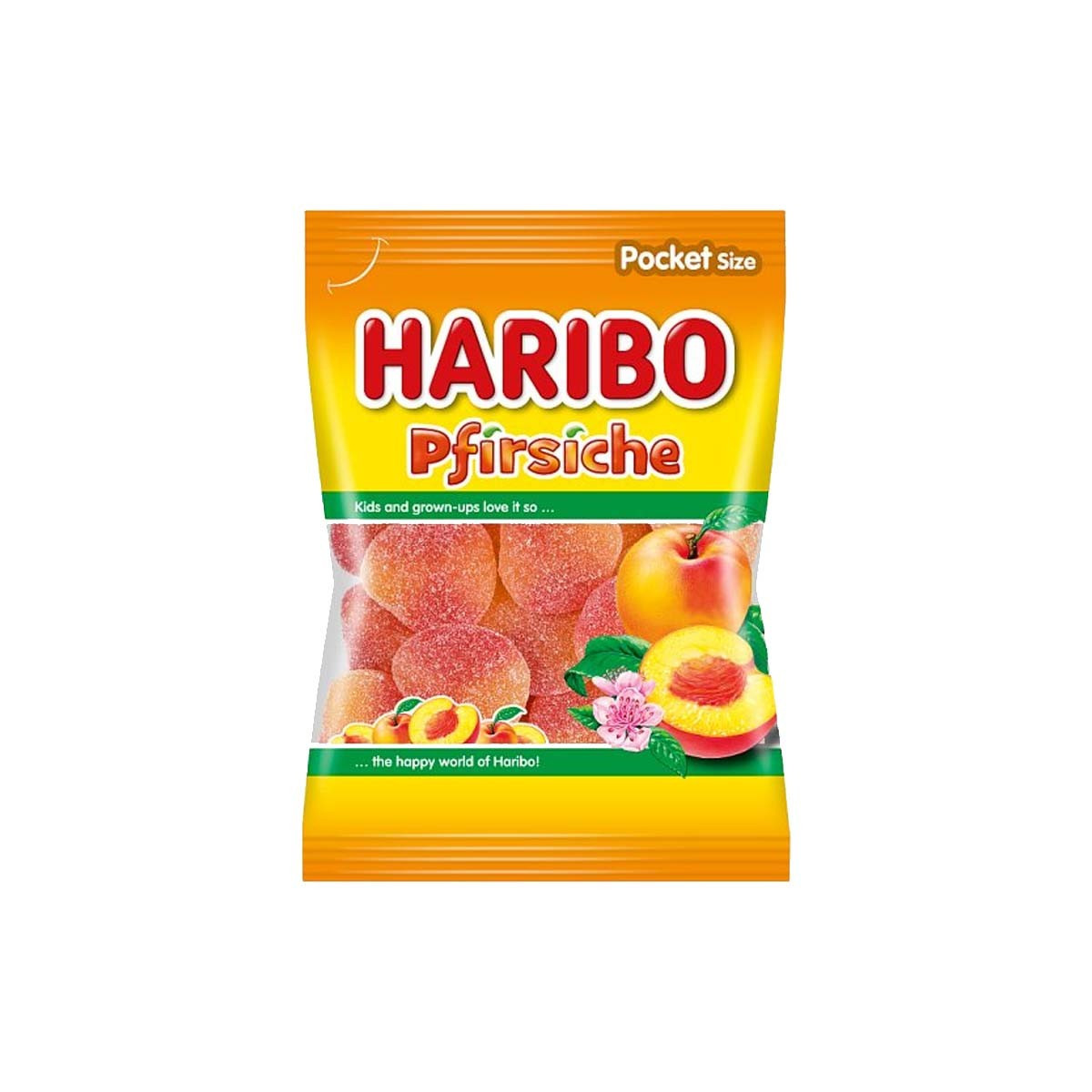 Bonbona me pjeshke Haribo 100gr