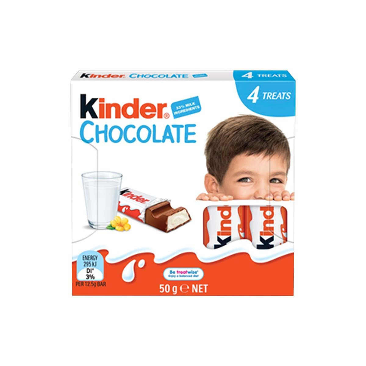 Çokollate me qumesht Kinder 50gr