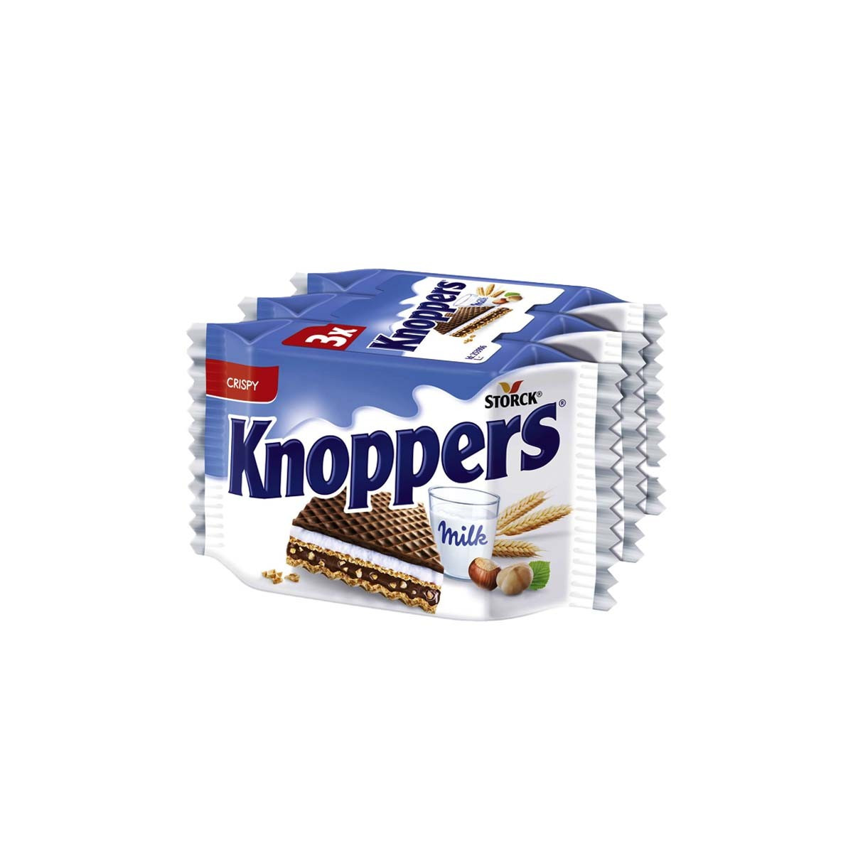 Vafer me qum.&lajthi Knoppers 3x25gr