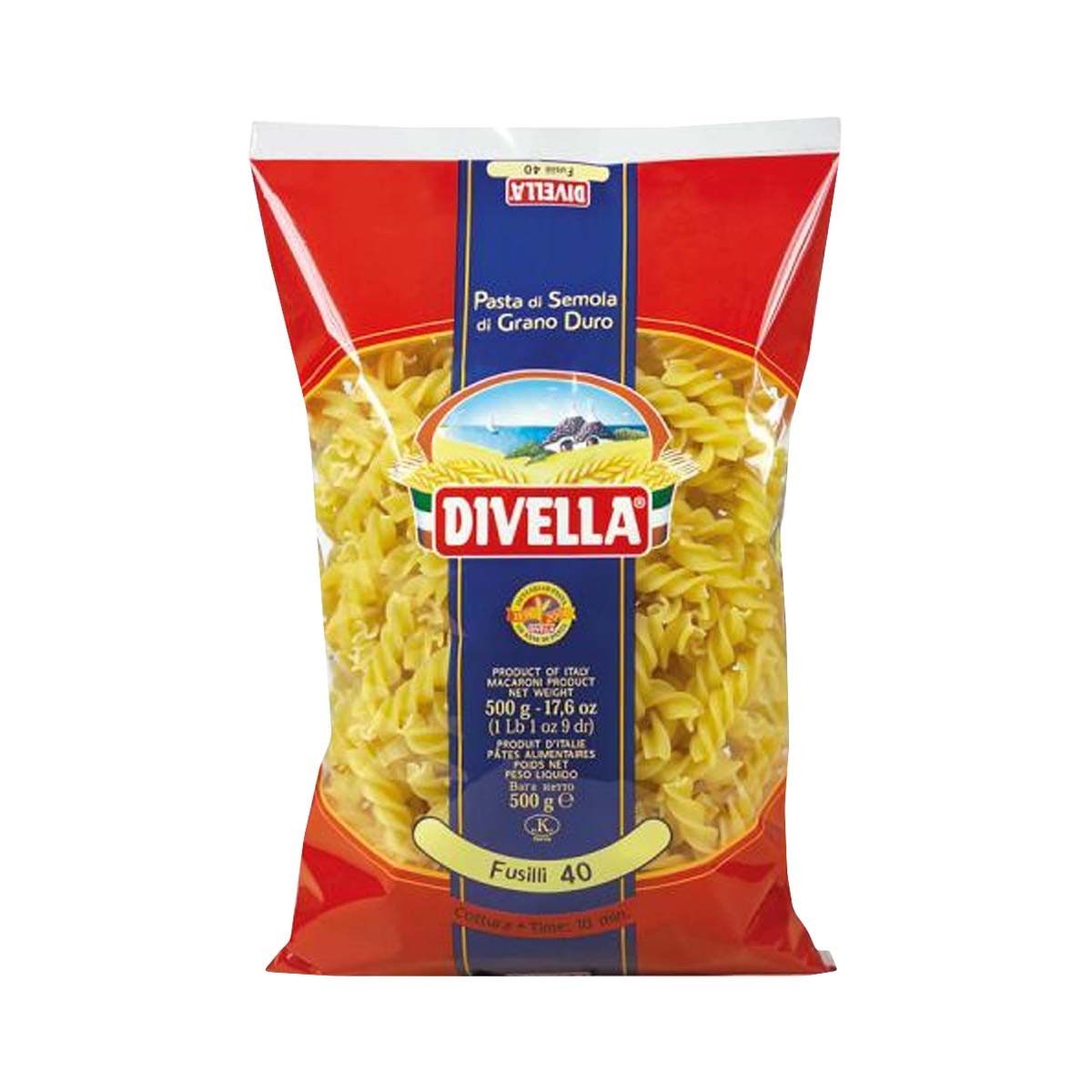 Makaron fusilli 40 Divella 500gr