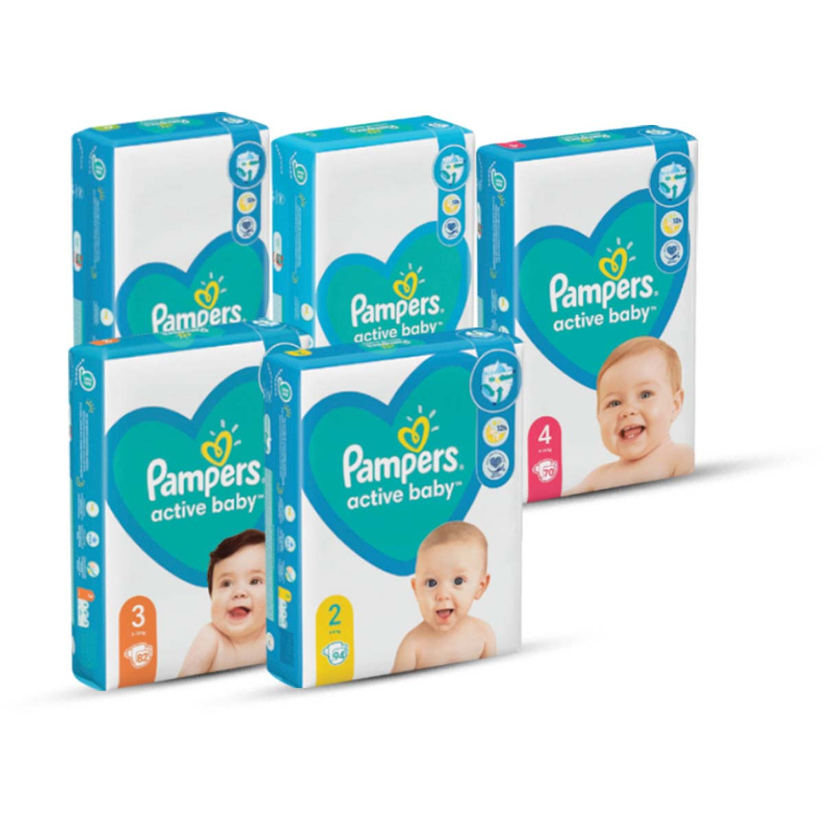 Pelene Femije Pampers JP 13-18kg me 52co