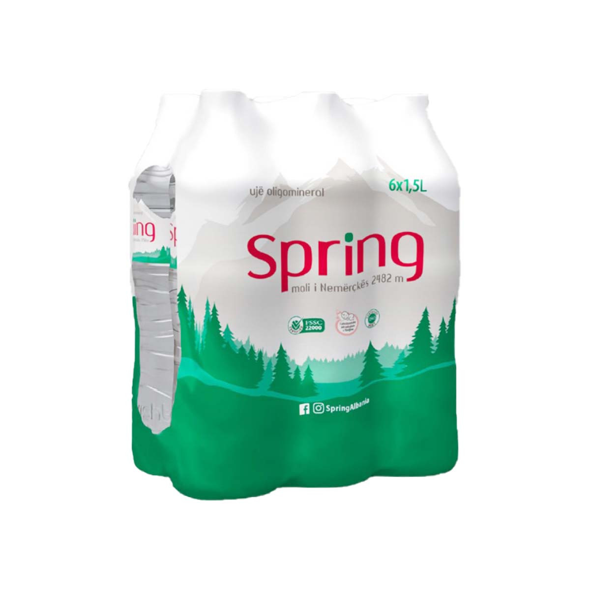 Uje natyral Spring 1.5L