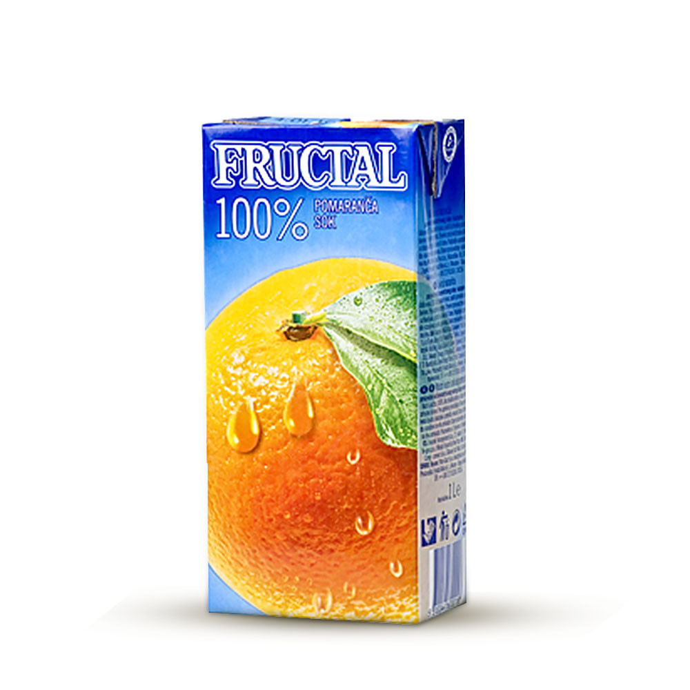 Leng portokalli 100% Fructal 1L