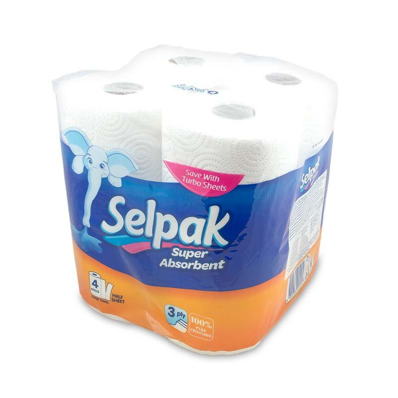 Letër kuzhine Selpak 4 copë (T)