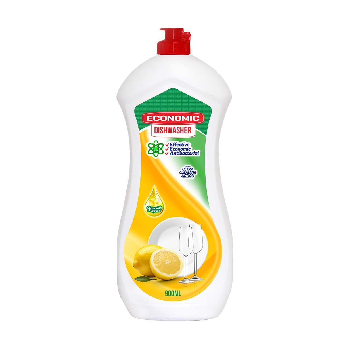 Detergjent per ene Economic Lemon 900 ml