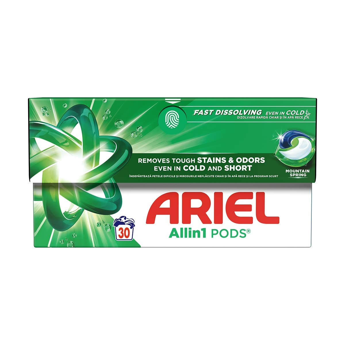 Kapsula per rroba Ariel MS 30 cope