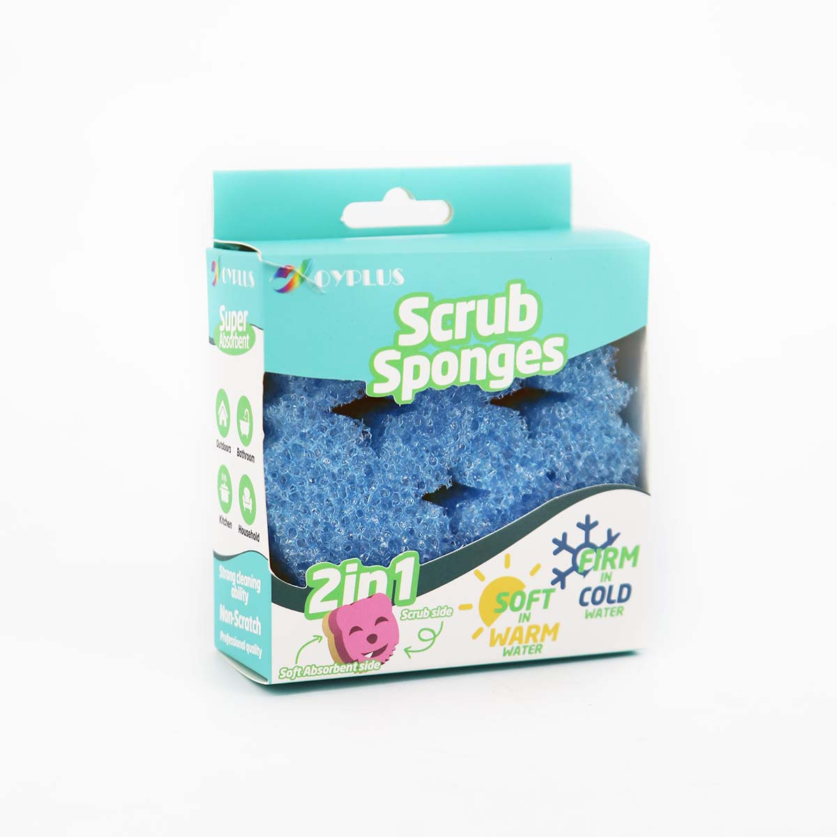 Sfungjer enë ScrubSponges 2in1 1cpH383-5