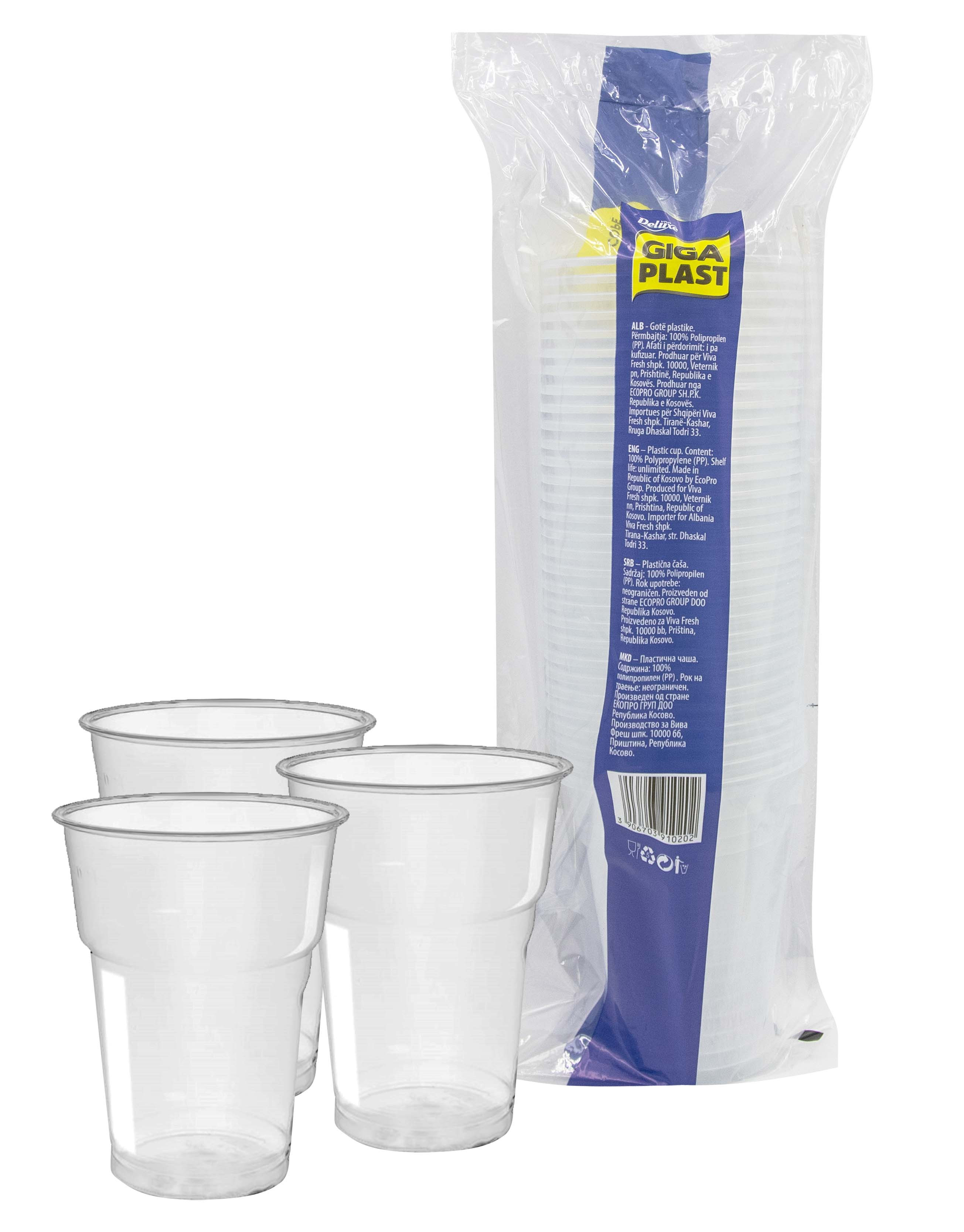 Gote Plastike 40 copë