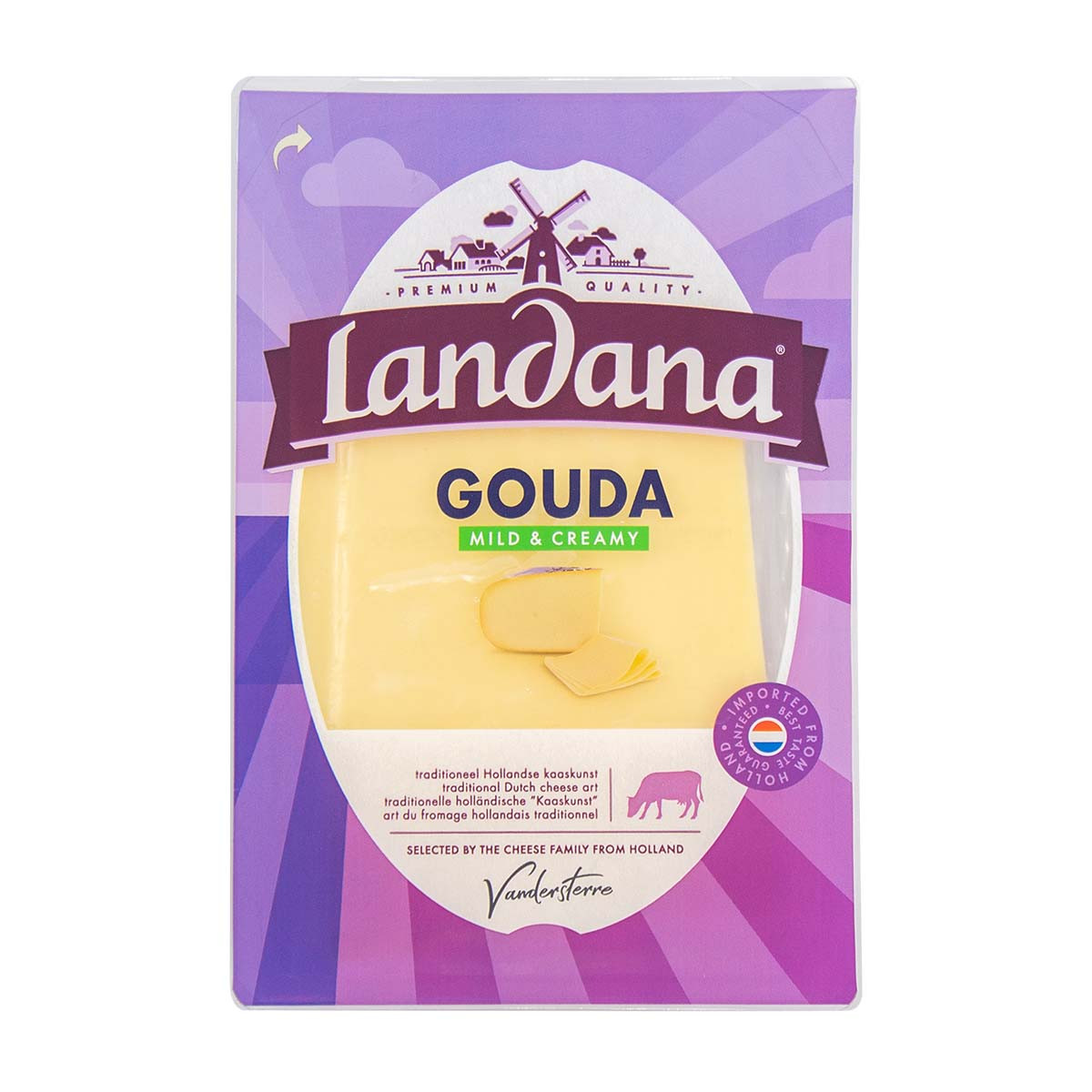 Kaçkavall bute rriska Landana Gouda 150g