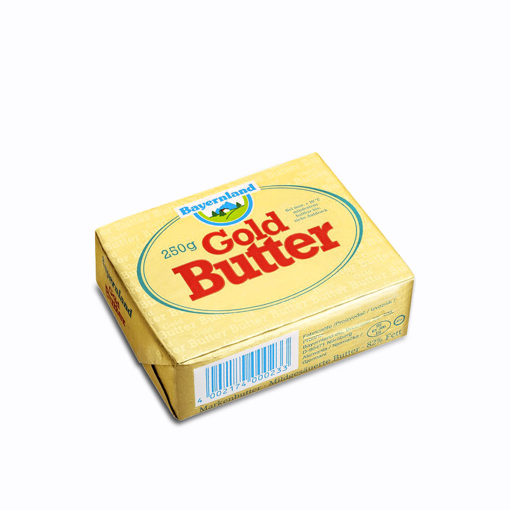 Gold Butter Bayernland 250gr