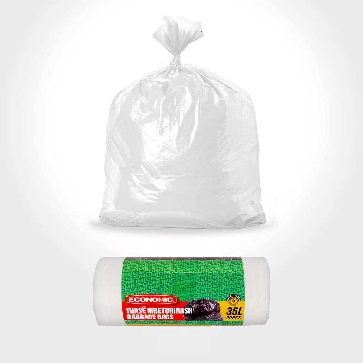 Qese per mbeturina Economic 35 L