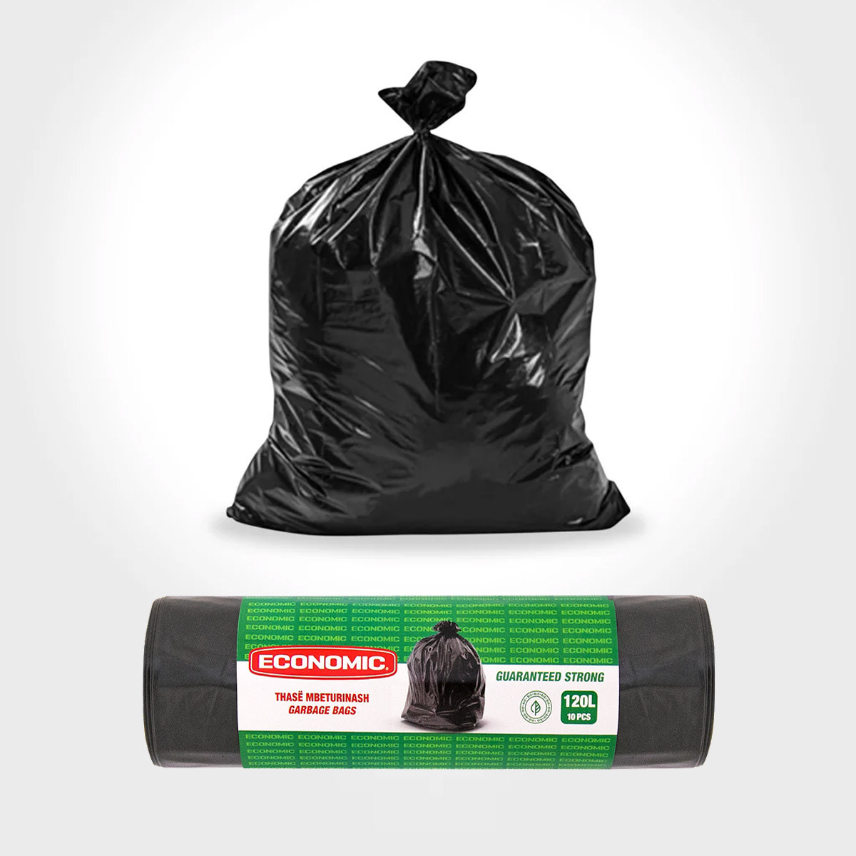 Qese per mbeturina Economic 120 L