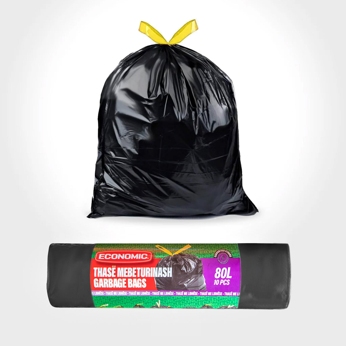 Qese per Mbeturina me Lidhese Economic 80L