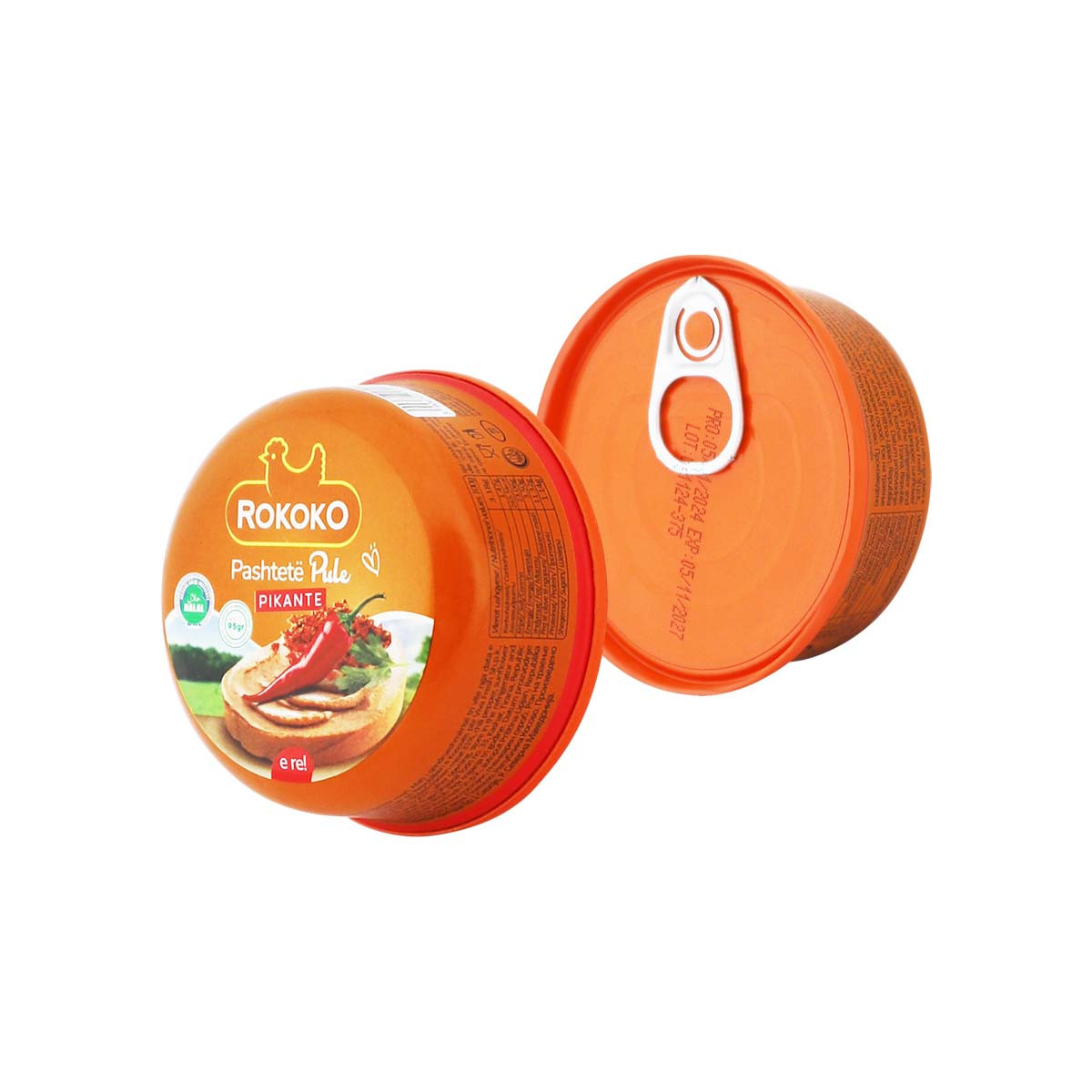 Pashtetë pule pikante Rokoko 95gr