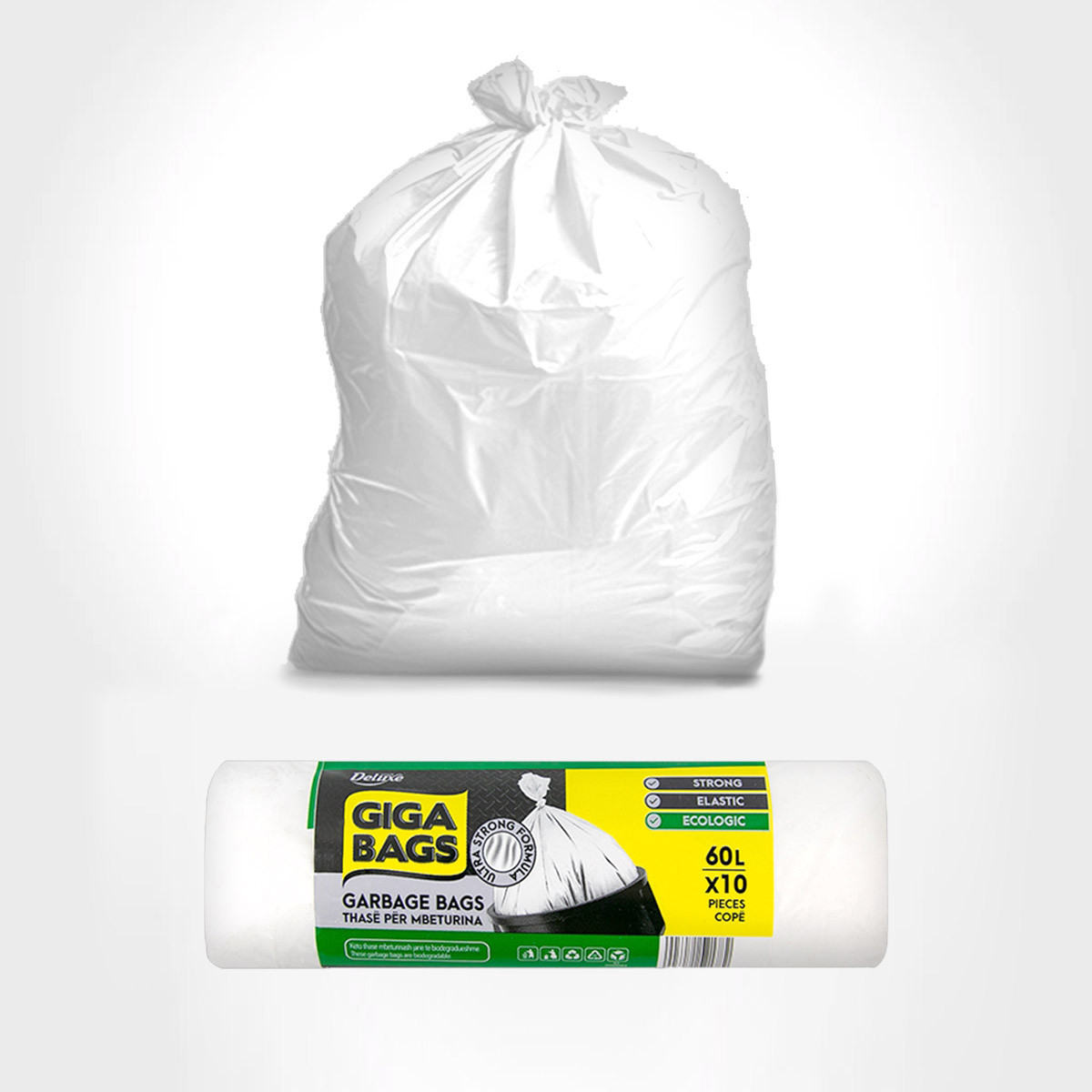 Qese për mbeturina Giga Bags 60l