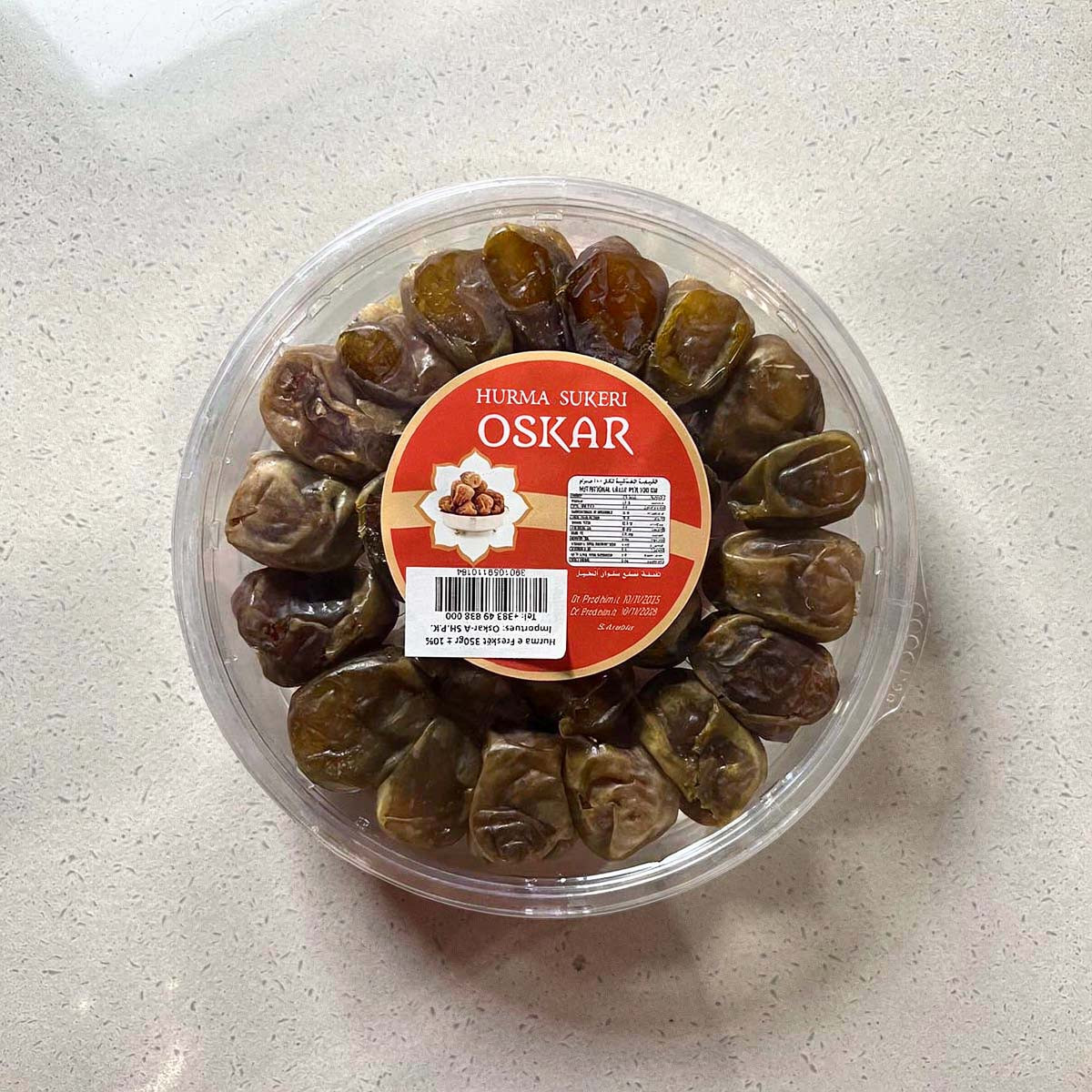 Hurme suker ne plastikë Oskar 350gr