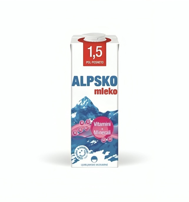 Qumësht Vitamin& Mineral Alpsko 1L