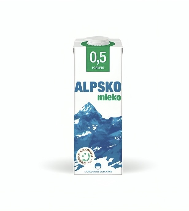 Qumësht Alpsko 0.5% 1L
