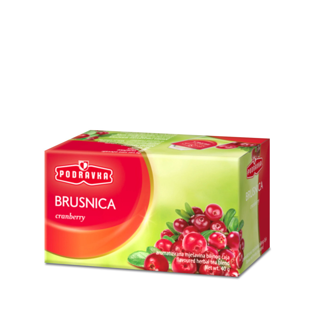 Çaj filter boronice e kuqe Podravka 40g