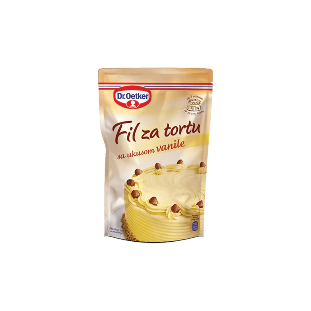Fill per embelsira vanille Dr Oetker140g