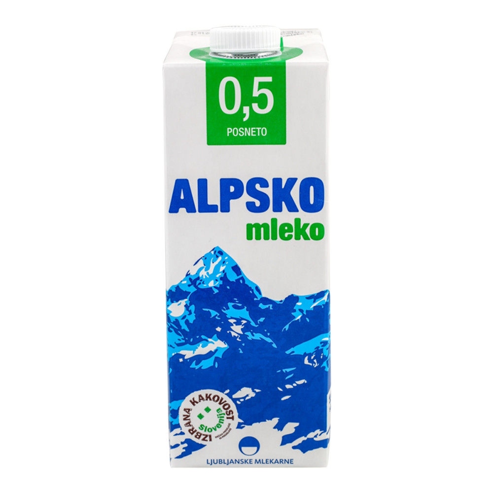 Qumësht Alpsko 0.5% 1L