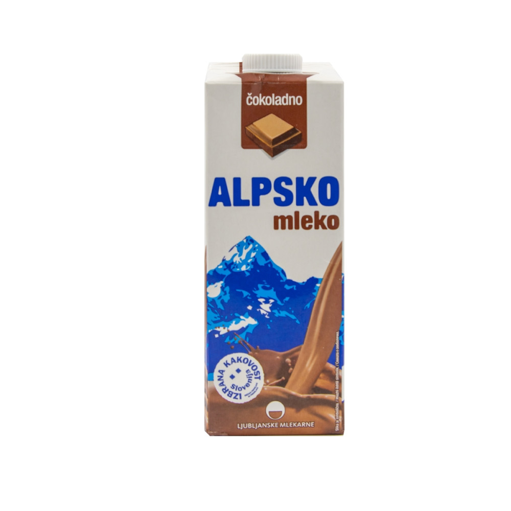 Qumësht me çokollate Alpsko 1l