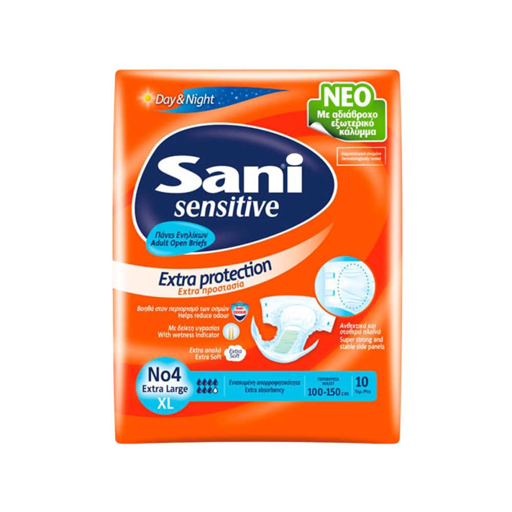 Pelena per te rritur Sani 4 Ex.Larg.10cp