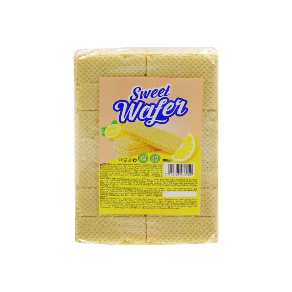Vafer me lemon Sweet Wafer 300gr